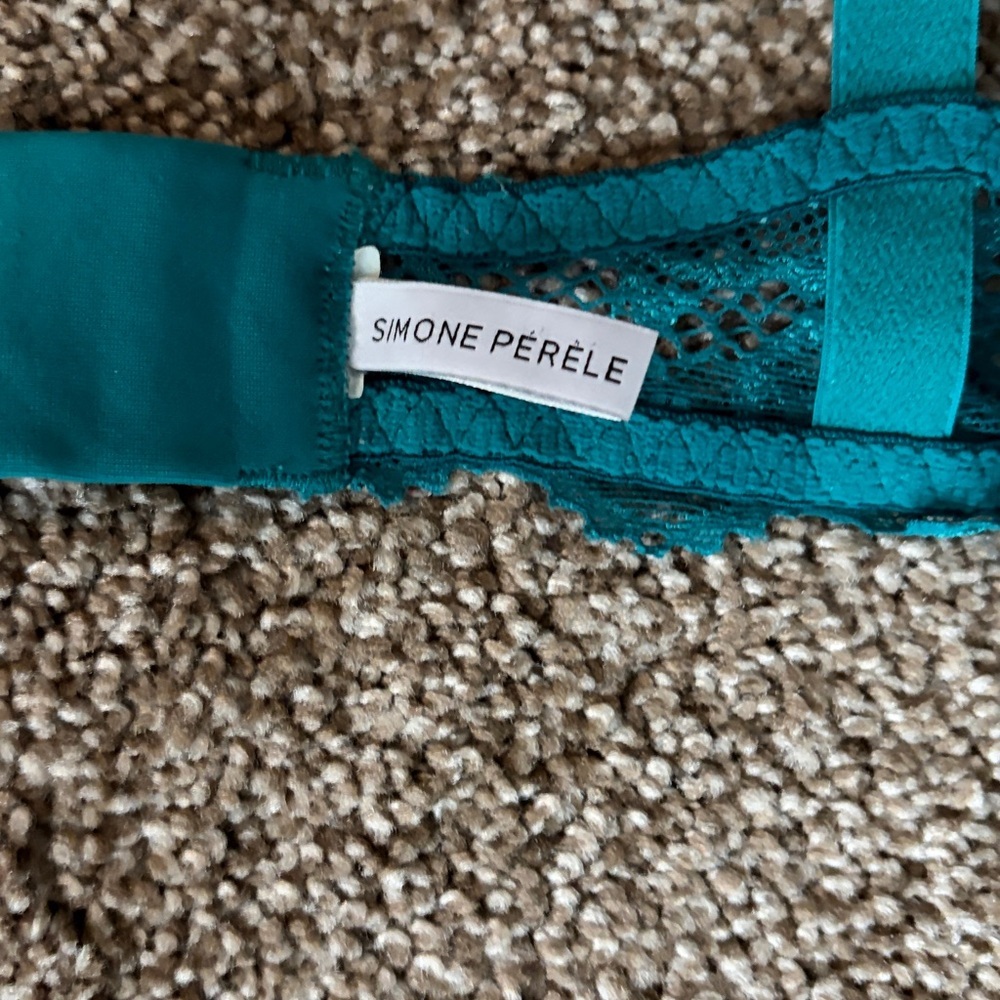 Simone Perele Lace Green Bra - Picture 3 of 3